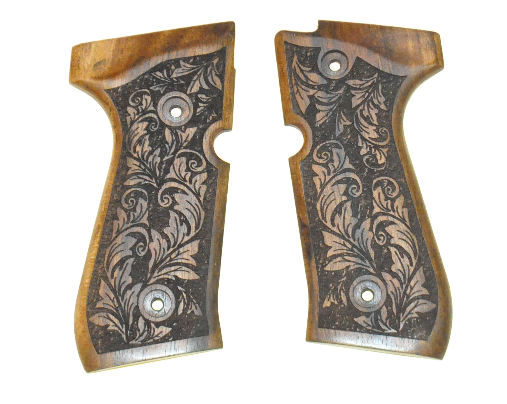 Beretta 92 grips carving
